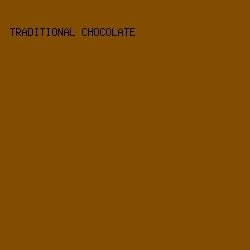 834D01 - Traditional Chocolate color image preview