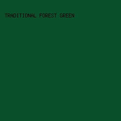 094f29 - Traditional Forest Green color image preview