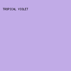 C1ABE7 - Tropical Violet color image preview