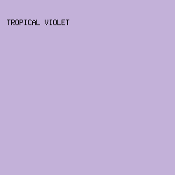 C3B1D9 - Tropical Violet color image preview