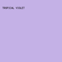 C4B1E6 - Tropical Violet color image preview