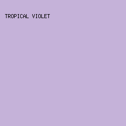 C5B2D9 - Tropical Violet color image preview