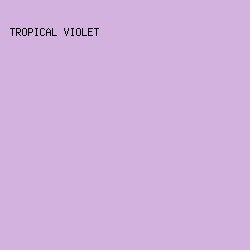 D3B2E0 - Tropical Violet color image preview