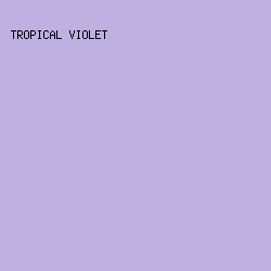 beb0e0 - Tropical Violet color image preview