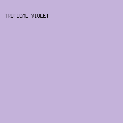 c4b2da - Tropical Violet color image preview
