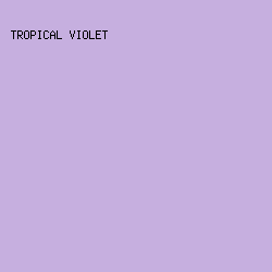 c6afdf - Tropical Violet color image preview