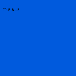 005ADD - True Blue color image preview