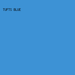 3d92d5 - Tufts Blue color image preview