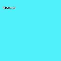 51eff7 - Turquoise color image preview
