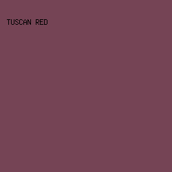 754455 - Tuscan Red color image preview