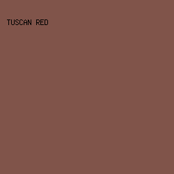 80544A - Tuscan Red color image preview