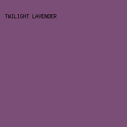7B4E77 - Twilight Lavender color image preview