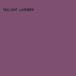7F4F71 - Twilight Lavender color image preview