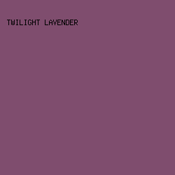 7f4d6e - Twilight Lavender color image preview