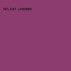 8C3C6F - Twilight Lavender color image preview