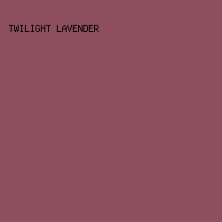 8D4E5D - Twilight Lavender color image preview