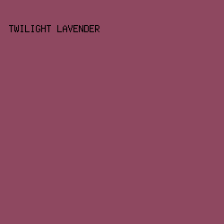 8E4860 - Twilight Lavender color image preview