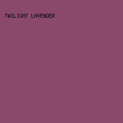 8a496b - Twilight Lavender color image preview