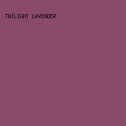 8a4a69 - Twilight Lavender color image preview
