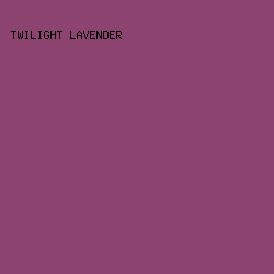 8c4370 - Twilight Lavender color image preview