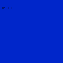 0026ca - UA Blue color image preview