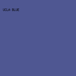 4F5792 - UCLA Blue color image preview
