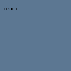5C7792 - UCLA Blue color image preview