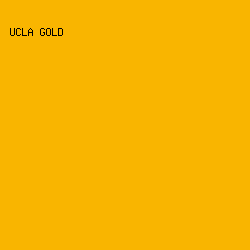 F9B500 - UCLA Gold color image preview