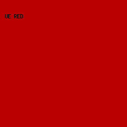 BA0000 - UE Red color image preview