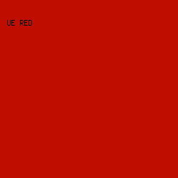 bf0e00 - UE Red color image preview