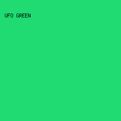 1FDB71 - UFO Green color image preview