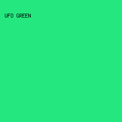 24E87F - UFO Green color image preview