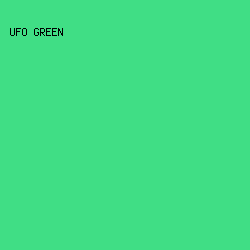40DE85 - UFO Green color image preview