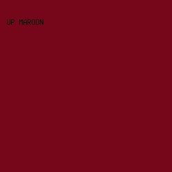 760619 - UP Maroon color image preview