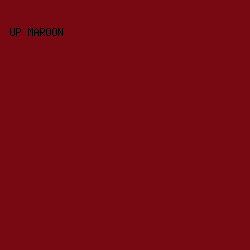 780912 - UP Maroon color image preview