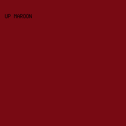 780A13 - UP Maroon color image preview