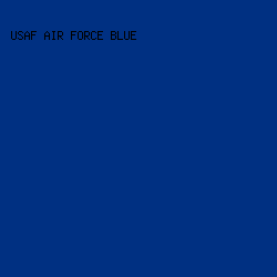 003082 - USAF Air Force Blue color image preview