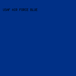 003087 - USAF Air Force Blue color image preview