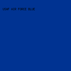 003392 - USAF Air Force Blue color image preview