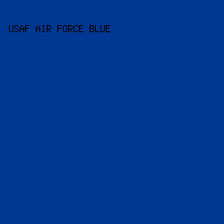 003792 - USAF Air Force Blue color image preview