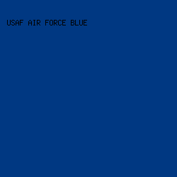 003882 - USAF Air Force Blue color image preview