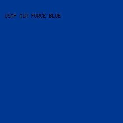 003891 - USAF Air Force Blue color image preview