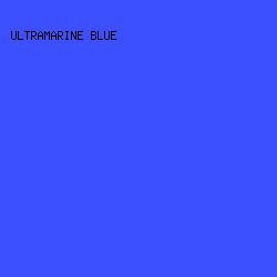 3D50FF - Ultramarine Blue color image preview