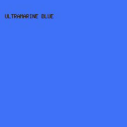 3e71f5 - Ultramarine Blue color image preview