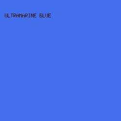 436eec - Ultramarine Blue color image preview