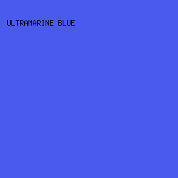 4a5aec - Ultramarine Blue color image preview