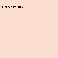 fcdfce - Unbleached Silk color image preview