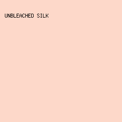 fdd8c9 - Unbleached Silk color image preview