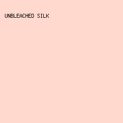 ffd8ce - Unbleached Silk color image preview
