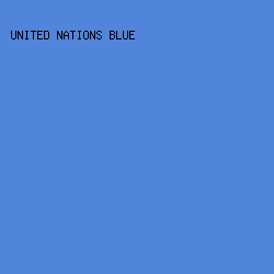 5185db - United Nations Blue color image preview
